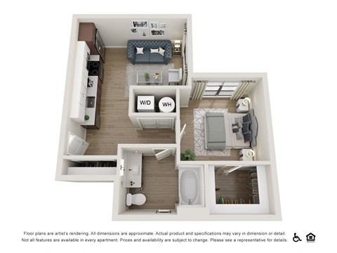 1E Floor plan Scheme 2